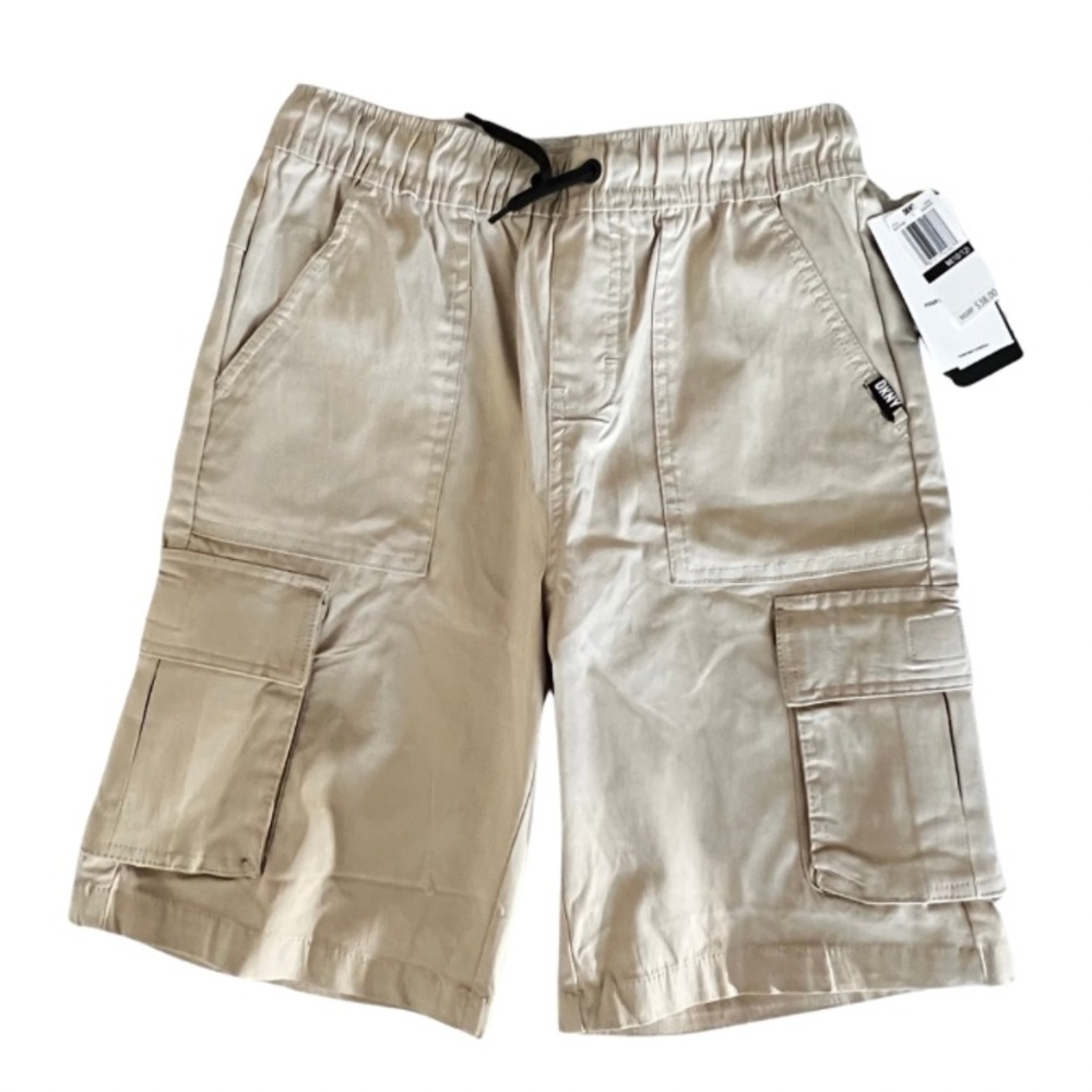 DKNY Kids Tan Cargo Shorts